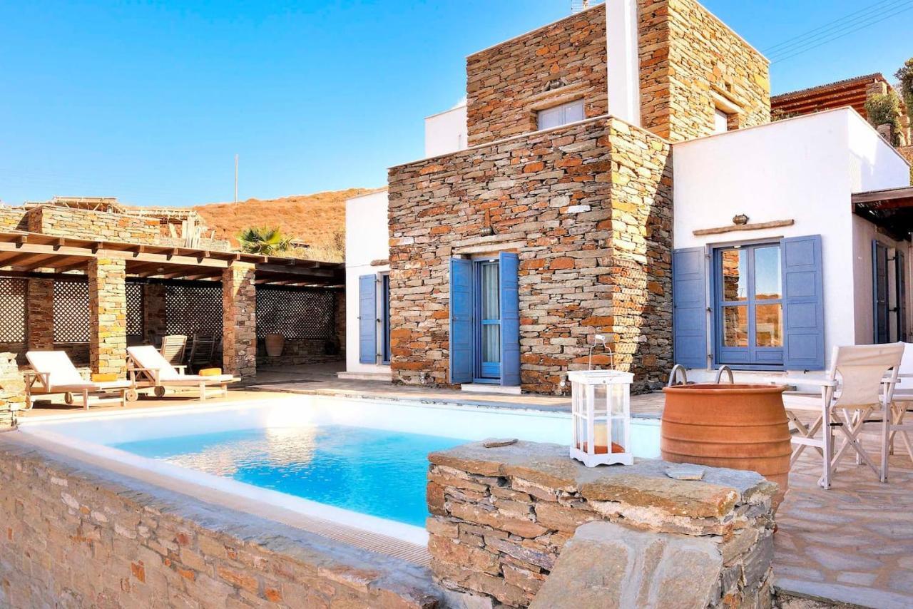 Kea'S Villa Otziás Exterior foto