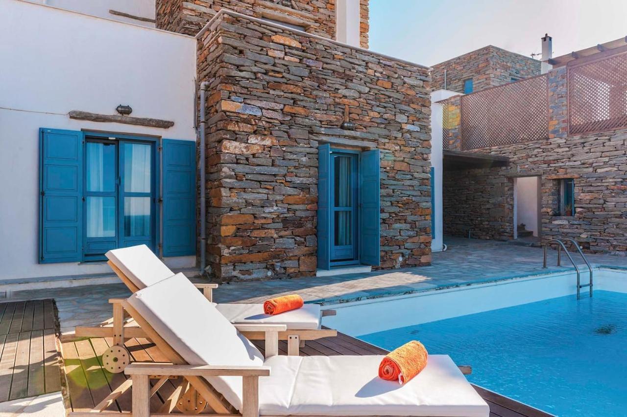 Kea'S Villa Otziás Exterior foto